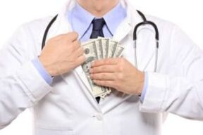 o médico recebeu dinheiro para a cirurgia de aumento do pênis